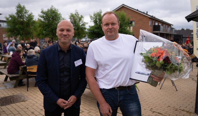 Link til artikel om vinderne af Årets Landsby og Region MIdtjyllands Landsbypris